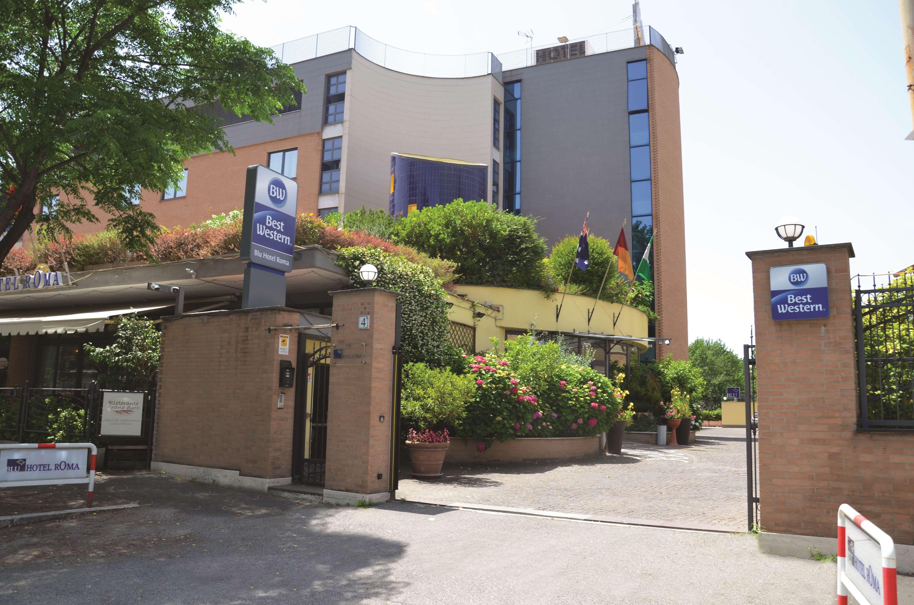 Best Western Blu Hotel Roma Exteriör bild