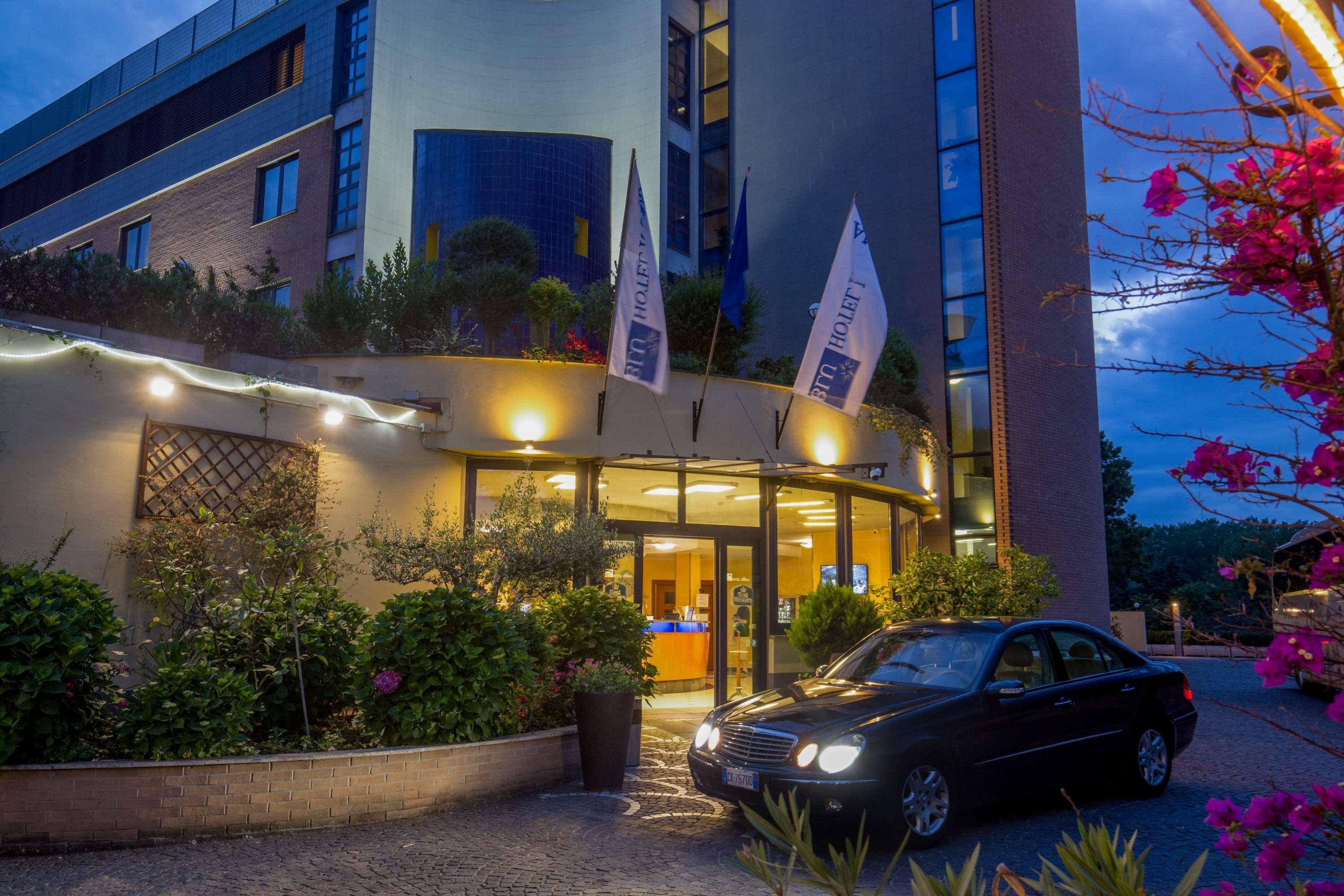 Best Western Blu Hotel Roma Exteriör bild
