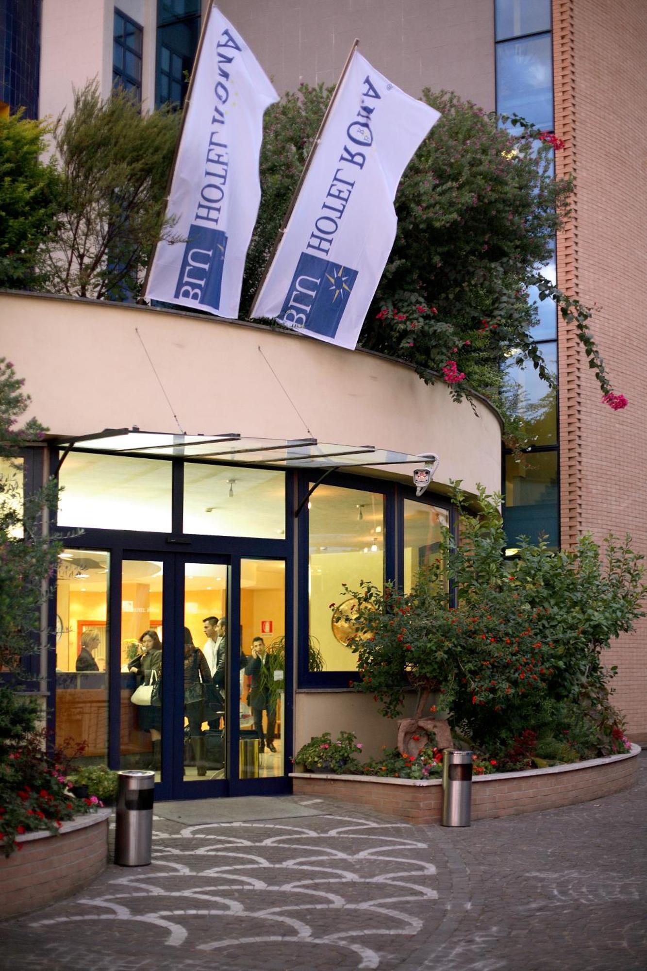 Best Western Blu Hotel Roma Exteriör bild