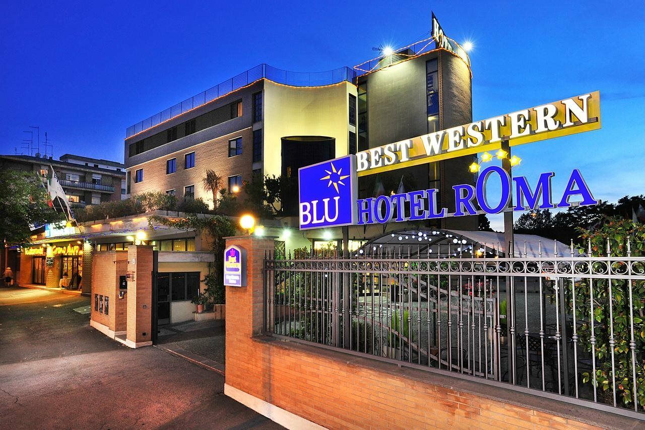 Best Western Blu Hotel Roma Exteriör bild
